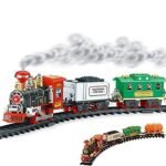 Anubhav Janni Train Toys for Kids with Track Big Size Battery Operated Modal Set Choo Choo Train Real Smoke Light Sound Engine Container Coal Oil Baby Boys & Girls (Pack of 1) - Image 5