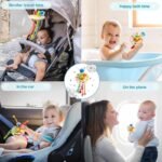 Anubhav Janni Astronaut Shaped Pull String Activity Toy for Baby Teething Play Adventure Fine Motor Skills Development Food Grade Silicone Pull Toys Travel-Friendly Perfect for 6+ Months - Image 4