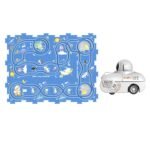 Anubhav Janni Puzzle Racer Kids Car Track Set Educational Puzzle Track Car Play Set Toddlers Puzzle Rail Car Plastic Puzzles for Kids Ages 3-5 with Vehicles Puzzle Race Track Car Toys
