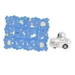 Anubhav Janni Puzzle Racer Kids Car Track Set Educational Puzzle Track Car Play Set Toddlers Puzzle Rail Car Plastic Puzzles for Kids Ages 3-5 with Vehicles Puzzle Race Track Car Toys - Image 3