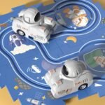 Anubhav Janni Puzzle Racer Kids Car Track Set Educational Puzzle Track Car Play Set Toddlers Puzzle Rail Car Plastic Puzzles for Kids Ages 3-5 with Vehicles Puzzle Race Track Car Toys - Image 6