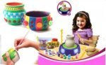 Anubhav Janni Pottery Wheel Toy Set Kids with Clay Pottery Wheel Game Set for Above 3 Years Kids (Multicolor) - Image 6