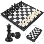 Anubhav Janni Chess Board Magnetic Chessboard Game Set with Folding Travel Portable Case Chess game Classic Prefect Gift for Kids and Adults (Pack Of 1) - Image 7