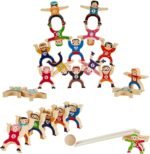 Anubhav Janni Wooden Balance Game for Kids Stacking Balancing Toy Educational Skill Development Puzzle Toddlers Building Blocks For Above 3 Years Kids (Multicolor) - Image 4