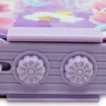 Anubhav Janni Multifunctional Unikorn Password Lock Double Sided Compass Box for Kids Pencil Boy Girl Stationary Items Theme Case Return Gifts Kids Plastic (Pack Of 1) - Image 2