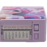 Anubhav Janni Multifunctional Unikorn Password Lock Double Sided Compass Box for Kids Pencil Boy Girl Stationary Items Theme Case Return Gifts Kids Plastic (Pack Of 1) - Image 7