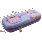 Anubhav Janni 3D Pencil Case Stylish Spacious School Organizer with Zipper Compartments School Supplies (Color And Design As Per Stock) (Pack Of 1) - Image 4