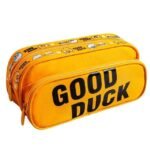 Anubhav Janni Pencil Pouches for Kids Stylish Cartoon Pouch for Girls Boys Pencil Pouches (Pack Of 1) (Good Duck Pencil Case)