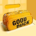 Anubhav Janni Pencil Pouches for Kids Stylish Cartoon Pouch for Girls Boys Pencil Pouches (Pack Of 1) (Good Duck Pencil Case) - Image 2
