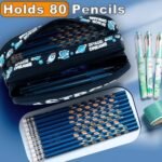 Anubhav Janni Pencil Pouches for Kids Stylish Cartoon Pouch for Girls Boys Pencil Pouches (Pack Of 1) (Astronaut Pencil Case) - Image 5