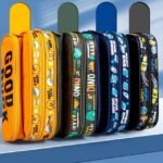 Anubhav Janni Pencil Pouches for Kids Stylish Cartoon Pouch for Girls Boys Pencil Pouches (Pack Of 1) (Dinosaurs Pencil Case) - Image 4
