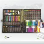 Anubhav Janni 208 pcs Art Drawing Color Set Children Art Drawing Set for Kids Studio Art and Craft Supplies Drawing and Painting Set Great Gift (208 Pcs Art Set) (Multicolor) - Image 2