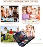 Anubhav Janni 208 pcs Art Drawing Color Set Children Art Drawing Set for Kids Studio Art and Craft Supplies Drawing and Painting Set Great Gift (208 Pcs Art Set) (Multicolor) - Image 5