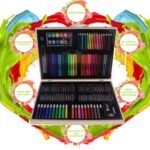 Anubhav Janni 208 pcs Art Drawing Color Set Children Art Drawing Set for Kids Studio Art and Craft Supplies Drawing and Painting Set Great Gift (208 Pcs Art Set) (Multicolor) - Image 6