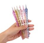 Anubhav Janni Crystal Gel Pen for Writing Glitter Pen Set 0.7 mm Pens for Girls Aesthetic Pen Smooth Writing Pens for Sketching Calligraphy Drafting Journal Art Craft Work