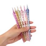 Anubhav Janni Crystal Gel Pen for Writing Glitter Pen Set 0.7 mm Pens for Girls Aesthetic Pen Smooth Writing Pens for Sketching Calligraphy Drafting Journal Art Craft Work