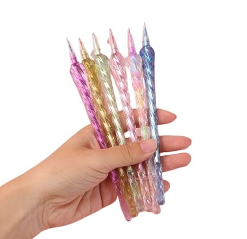 Anubhav Janni Crystal Gel Pen for Writing Glitter Pen Set 0.7 mm Pens for Girls Aesthetic Pen Smooth Writing Pens for Sketching Calligraphy Drafting Journal Art Craft Work Anubhav Janni Crystal Gel Pen for Writing Glitter Pen Set 0.7 mm Pens for Girls Aesthetic Pen Smooth Writing Pens for Sketching Calligraphy Drafting Journal Art Craft Work - Image 1