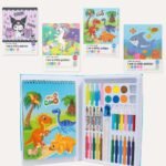Anubhav Janni 38 in 1 Complete Art Set for Kids Includes 20 Drawing Sheets Markers Crayons Colored Pencil Paints Brushes Perfect for Drawing Crafting (Color And Design As Per Stock)
