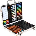 Anubhav Janni 64-Piece Oil Pastel Set for Kids Non-Toxic Crayons with Sharpener Eraser Safe Art Supplies for School Home Drawing and Coloring (Multicolor)