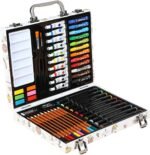 Anubhav Janni 64-Piece Oil Pastel Set for Kids Non-Toxic Crayons with Sharpener Eraser Safe Art Supplies for School Home Drawing and Coloring (Multicolor)