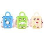 Anubhav Janni Silicone Sling Beach Bag with Holes Adjustable Straps Charms Sling Bags (Design And Color Sent As Per Stock) (Pack Of 1) - Image 3