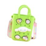 Anubhav Janni Silicone Sling Beach Bag with Holes Adjustable Straps Charms Sling Bags (Design And Color Sent As Per Stock) (Pack Of 1) - Image 6