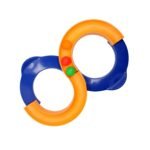 Anubhav Janni 8 Shape Infinite Loop Interaction Creative Track with Bouncing Balls Best Hand-Eye Coordination Developing Indoor Games for Kids Balancing Toy 3 Balls Kids (Multicolor) - Image 3