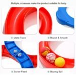 Anubhav Janni 8 Shape Infinite Loop Interaction Creative Track with Bouncing Balls Best Hand-Eye Coordination Developing Indoor Games for Kids Balancing Toy 3 Balls Kids (Multicolor) - Image 4