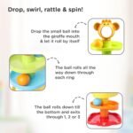 Anubhav Janni Ball Drop Roll Ramp Game Swirling Tower Toy with Balls for Kids Age 2-5 Years Motor Skill Development Activity Babies Toddlers (Pack of 1) (Multicolor) - Image 6