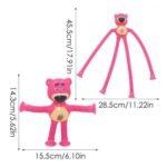 Anubhav Janni Telescopic Tube Shape Changing Cute Cartoon Character LED Pop Tubes Fidget Toys Parent-Child Interactive Toy (Color And Design Sent As Per Stock) (Pack Of 1) - Image 3