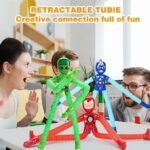 Anubhav Janni Telescopic Tube Shape Changing Cute cartoon character LED Pop Tubes Fidget Toys Parent-Child Interactive Toy (Color And Design Sent As Per Stock) (Pack Of 1) - Image 4