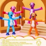 Anubhav Janni Telescopic Tube Shape Changing Cute Dogi LED Pop Tubes Fidget Toys Parent-Child Interactive Toy (Color And Design Sent As Per Stock) (Pack Of 1) - Image 3