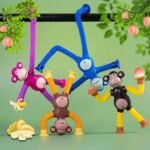 Anubhav Janni Telescopic Tube Shape Changing Cute Panther LED Pop Tubes Fidget Toys Parent-Child Interactive Toy (Color And Design Sent As Per Stock) (Pack Of 1) - Image 2