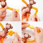 Anubhav Janni Telescopic Tube Shape Changing Cute Panther LED Pop Tubes Fidget Toys Parent-Child Interactive Toy (Color And Design Sent As Per Stock) (Pack Of 1) - Image 5