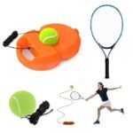 Anubhav Janni Tennis Trainer Rebound Ball Set Solo Training Cricket Self Practice with String Equipment for Kids Adult Re-Bound Balls (Multicolor) - Image 2