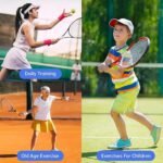 Anubhav Janni Tennis Trainer Rebound Ball Set Solo Training Cricket Self Practice with String Equipment for Kids Adult Re-Bound Balls (Multicolor) - Image 7