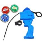 Anubhav Janni Metal Fusion Speed Top Stadium Battle with 3 Spinning Top 1 Launcher Best For Gift For Above 6 Years Kids (Multicolor)