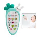 Anubhav Janni Radish Style Cute Rabbit Face Pretend Play Cell Phone Toy for Kids Toddlers with Music Ringtones Lights Birthday Party and Gifts for Boys and Girls(Multicolor) - Image 8