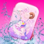Anubhav Janni 3D Unikorn Pencil case Large Capacity Premium Stylish EVA Case Embossed Compass School Supply for Students Stationery Box Cosmetic Zip Pouch Bag (Pink) - Image 6