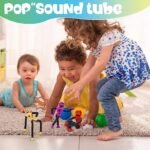 Anubhav Janni Robot Pop Tubes Fidget Toy for Boys Girls Stress Relief Toys for Children Robot Fidget Toys (Color And Design Sent As Per Stock) (Pack Of 1) - Image 6