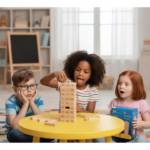 Anubhav Janni Wooden Tumbling Tower Game 54 Pcs Classic Block Stacking for Kids Adults Educational Indoor Party Family Fun Handcrafted Toy (Classic) - Image 2