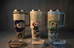 Anubhav Janni Cartoon Character Insulated Tumbler with Handle and Straw Stainless Steel Vacuum Water Bottle Thermal Cup for Hot Cold Drinks (Color And Design Sent As Per Stock) (Pack Of 1) - Image 4