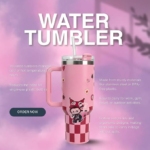 Anubhav Janni Cartoon Character Insulated Tumbler with Handle and Straw Stainless Steel Vacuum Water Bottle Thermal Cup for Hot Cold Drinks (Color And Design Sent As Per Stock) (Pack Of 1) - Image 7