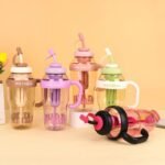 Anubhav Janni Sipper Water Bottle for Kids 1400 Ml Leakproof Bpa Free Durable Convenient with Handle Ideal Gym Outdoor Adventures School Office (Color And Design Sent As Per Stock) (Pack Of 1) - Image 5