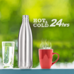 Anubhav Janni Stainless Steel Insulated 24 Hours Hot or Cold Bottle Flask for Office School College Gym Picnic Home (750 ml) (Silver) - Image 5