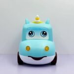 Anubhav Janni Creative Cartoon Car Shape Piggy Money Bank with Password Lock Fun Secure Safe for Kids Unique Coin Savings Bank (Pack of 1) (Assorted Designs & Colors) - Image 5