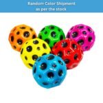 Anubhav Janni Super Bouncy Rubber Moon Ball Toy for Kids and Adults with Craters High Bounce Textured Grip Perfect Playtime Fun Soft Foam Indoor Outdoor Play (Pack Of 2pcs) (Multicolor) - Image 7