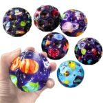 Anubhav Janni Space Moon Ball Extreme High Bouncing Improve Hand-Eye Coordination Easy to Grip Catch by Athletes as a Sport Training Ball (Pack Of 2pcs) (Color And Design Sent As Per Stock) - Image 7