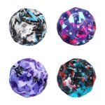 Anubhav Janni Super High Bouncing Ball Moon Shape for Kids Improve Hand-Eye Coordination Easy to Grip Catch by Athletes Sport Training Balls (Pack Of 2pcs) (Color And Design Sent As Per Stock)