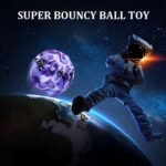 Anubhav Janni Super High Bouncing Ball Moon Shape for Kids Improve Hand-Eye Coordination Easy to Grip Catch by Athletes Sport Training Balls (Pack Of 2pcs) (Color And Design Sent As Per Stock) - Image 5